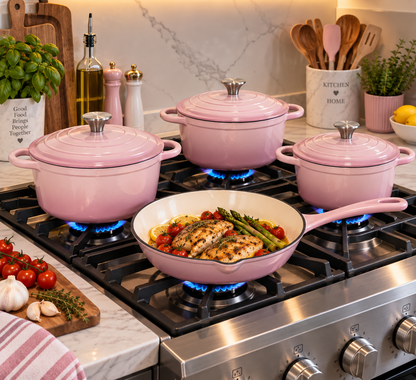 7Pc Cast Iron Set