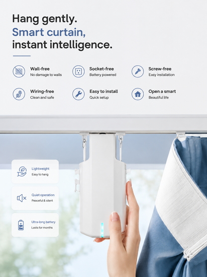 Smart Home Automatic Electric Curtain