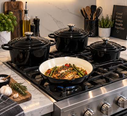 7Pc Cast Iron Set