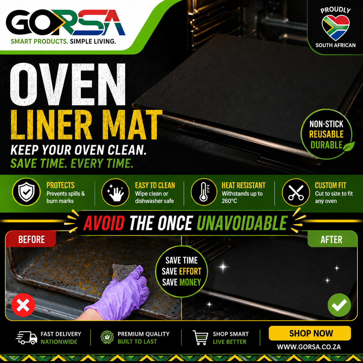 BraaiPro™ Non-Stick Grill Mat